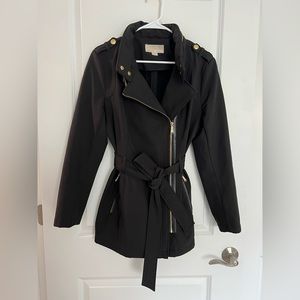 Michael Kors Black Jacket with Gold Detailing